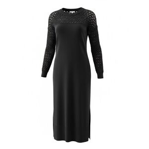 Annabelle Sweater Dress Black Size Medium